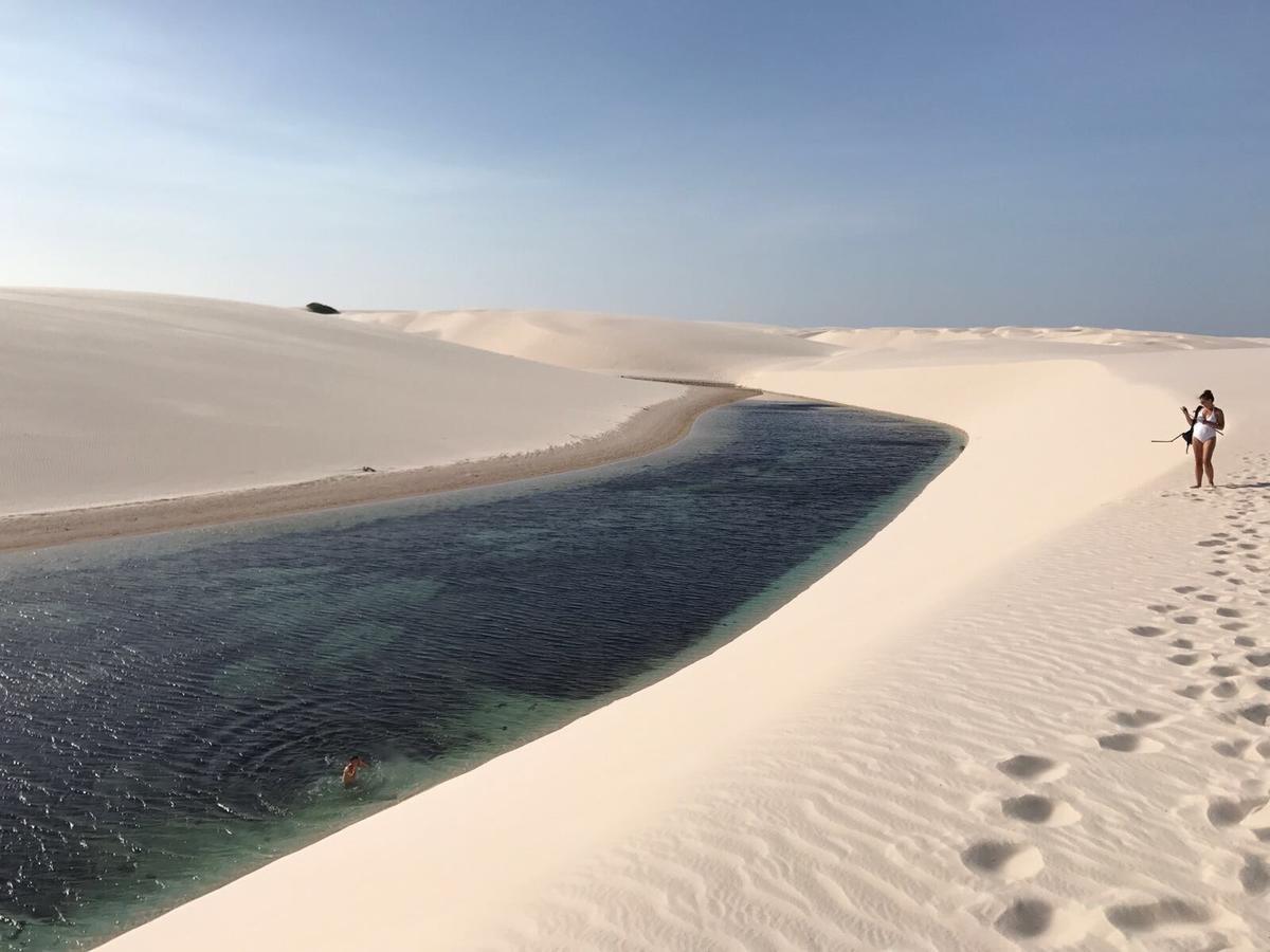 فيلا Chale Temporada Porto Dos Lencois - Lencois Maranhenses باريرينهاس المظهر الخارجي الصورة
